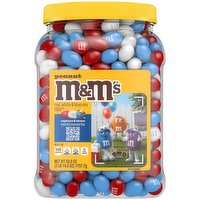 M&M'S Enjoy the classic taste of M&M'S Peanut Candy, coated in red, white and blue shells to celebrate Memorial, 4th of July and Labor Day. This patriotic candy is a must-have for all your summer celebrations., 62 Ounce