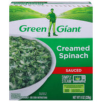 Green Giant Creamed Spinach, Sauced, 8 Ounce