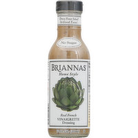 Briannas Dressing, Real French Vinaigrette, Home Style, 12 Fluid ounce