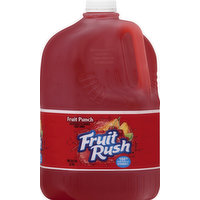 Fruit Rush Fruit Drink, Fruit Punch, 1 Gallon