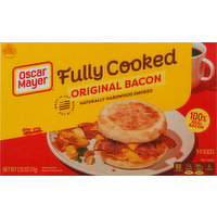 Oscar Mayer Bacon, Original, Naturally Hardwood Smoked, 2.52 Ounce