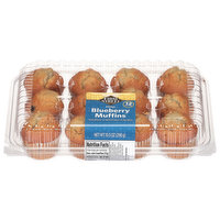 First Street Muffins, Blueberry, Mini, 10.5 Ounce