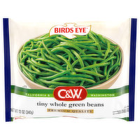 Birds Eye Green Beans, Whole, Tiny, 12 Ounce