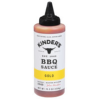 Kinder's BBQ Sauce, Gold, 15.3 Ounce