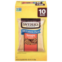 Snyder's of Hanover Pretzels, Snaps, 100 Calorie Pack, 10 Each