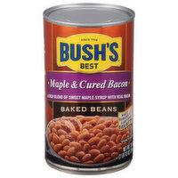 Bush's Best Baked Beans, Maple & Cured Bacon, 28 Ounce
