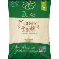 Zulka Sugar, Pure Cane, Morena, 4 Pound