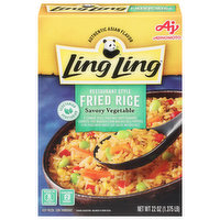 Ling Ling Fried Rice, Savory Vegetable, Restaurant Style, 22 Ounce