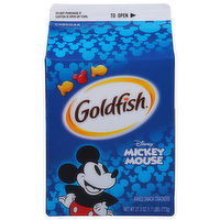 Goldfish Snack Crackers, Cheddar, Baked, Mickey Mouse, 27.3 Ounce