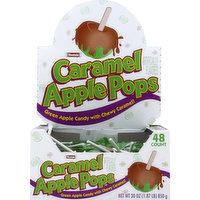 Tootsie Apple Pops, Caramel, 48 Each