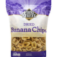 First Street Banana Chips, Dried, 20 Ounce
