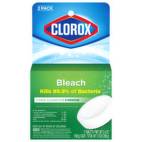 Clorox Bleach, Tablets, 2-Pack, 7 Ounce