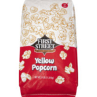 First Street Popcorn, Yellow, 25 Pound