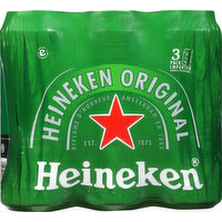 Heineken Beer, Lager, Original, 3 Pack, 3 Each