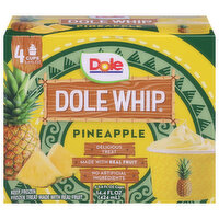 Dole Frozen Treat, Pineapple, 4 Each