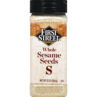 First Street Sesame Seeds, Whole, 13 Ounce