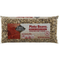 First Street Pinto Beans, 16 Ounce