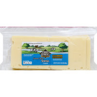 First Street Cheese, Swiss, Natural Sliced, 24 Ounce