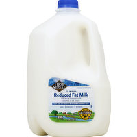 First Street Milk, Reduced Fat, 2% Milkfat, 128 Ounce