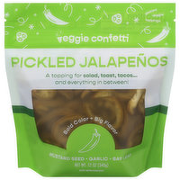 Veggie Confetti Pickled Jalapenos, 12 Ounce