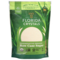 Florida Crystals Organic Raw Cane Sugar, 2 Pound