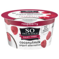 So Delicious Dairy Free Yogurt Alternative, Coconutmilk, Raspberry, 5.3 Ounce