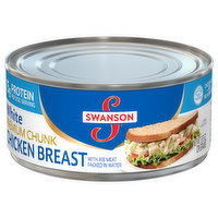 Swanson Chicken Breast, Premium Chunk, White, 9.75 Ounce