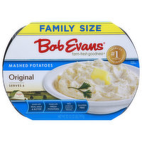 Bob Evans Mashed Potatoes, Original, Family Size, 32 Ounce