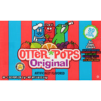 Otter Pops Ice Pops, Original, 80 Each