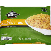 First Street Golden Corn, Whole Kernel, 5 Pound