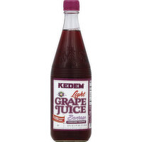 Kedem Grape Juice Beverage, Light, 22 Ounce