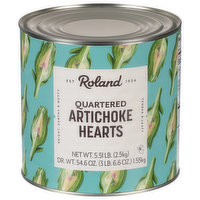 Roland Artichoke Hearts, Quartered, 5.51 Pound