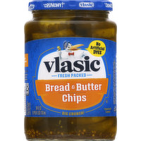 Vlasic Pickles, Bread & Butter, Chips, 24 Ounce