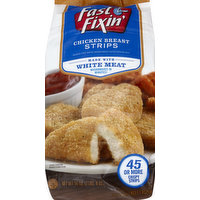 Fast Fixin' Chicken, Breast, Strips, 56 Ounce