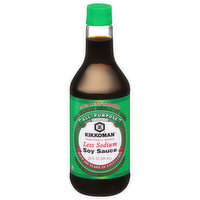 Kikkoman Soy Sauce, Less Sodium, 591 Millilitre