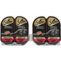 Sheba Cat Food, Premium, Gourmet Salmon Entree, Cuts in Gravy, 2 Each