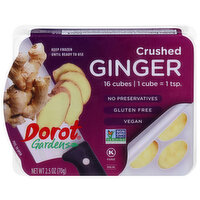 Dorot Gardens Ginger, Crushed, 2.5 Ounce