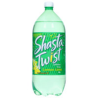 Shasta Soda, Caffeine Free, + Vitamin C, Lemon Lime, 67.6 Fluid ounce