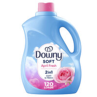 Downy Fabric Softener Liquid, April Fresh Scent, 88 Fluid ounce