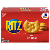 Ritz Crackers, The Original, 18 Stacks, 18 Each