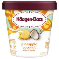 Haagen-Dazs Ice Cream, Pineapple Coconut, 14 Fluid ounce
