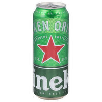 Heineken Beer, Premium Malt Lager, Original, 24 Fluid ounce