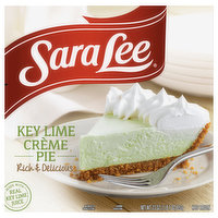 Sara Lee Pie, Key Lime Creme, 23 Ounce