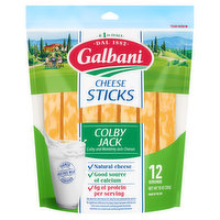 Galbani Cheese Sticks, Colby Jack, 10 Ounce