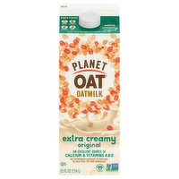 Planet Oat Oatmilk, Extra Creamy, Original, 52 Ounce