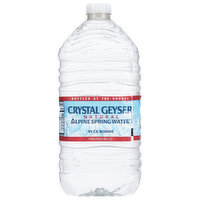 Crystal Geyser Alpine Spring Water, Natural, 128 Ounce