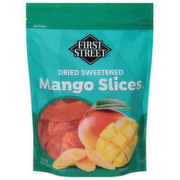 First Street Mango Slices, Dried, Sweetened, 20 Ounce