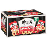 Knott's Berry Farm Cookies, Premium, Strawberry Shortbread, Bite-Size, 36 Each