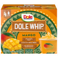 Dole Frozen Treat, Mango, 4 Each