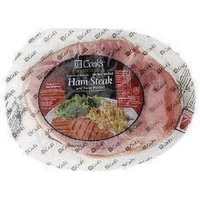 Cooks Smoked Ham Steak Bone In, 1.27 Pound